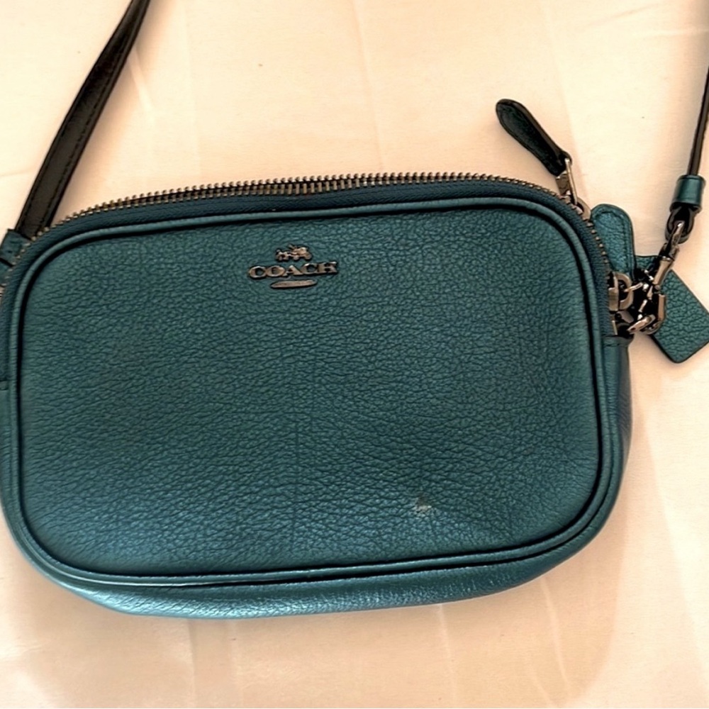 Coach Teal Crossbody Bag